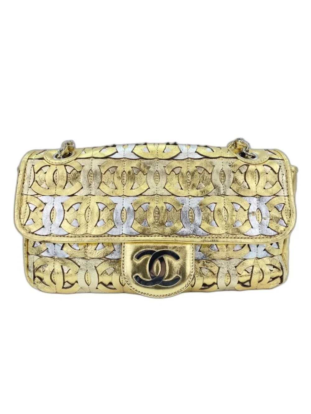 Chanel Shoulder Bag Patchwork CC